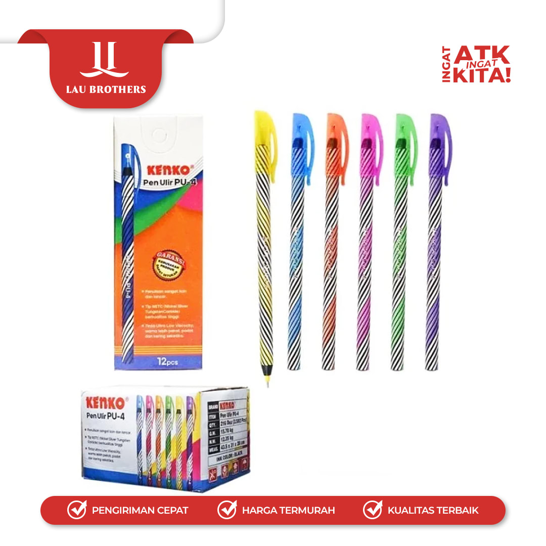 KENKO PEN ULIR PU-4 (1LSN/ 12PCS) - Image 3