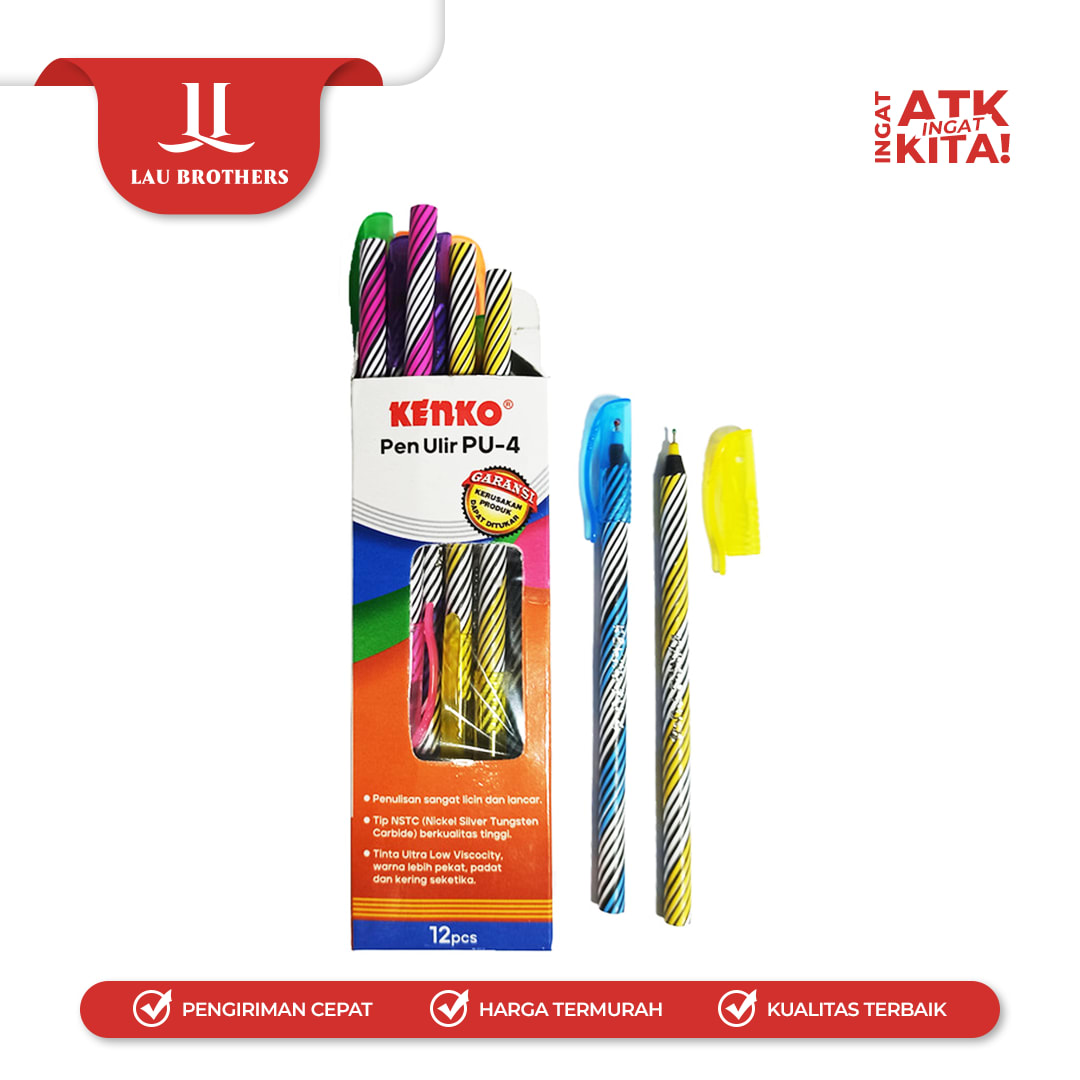 KENKO PEN ULIR PU-4 (1LSN/ 12PCS) - Image 2