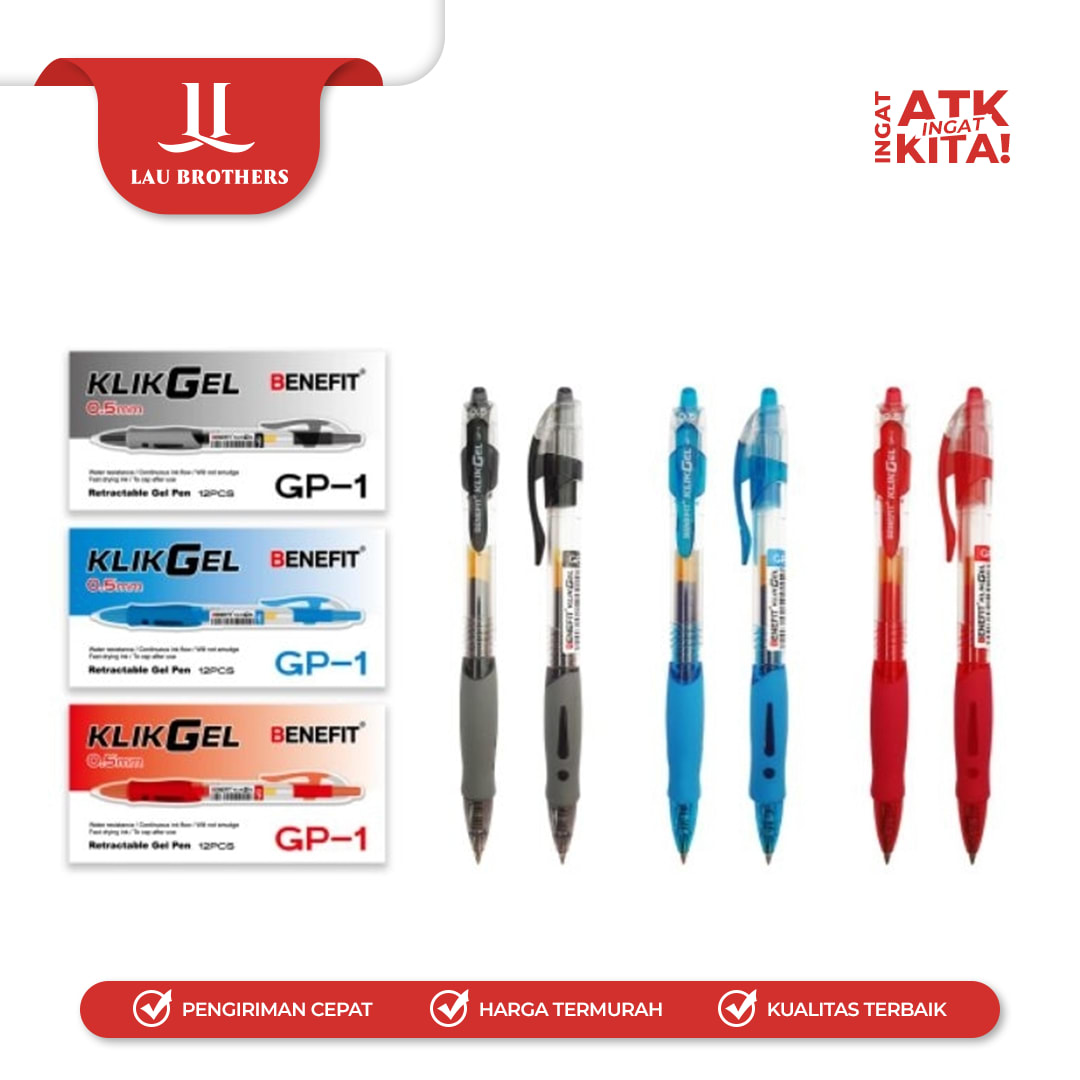 BENEFIT PULPEN KLIKGEL GP-1 (1LSN/ 12PCS) - Image 3