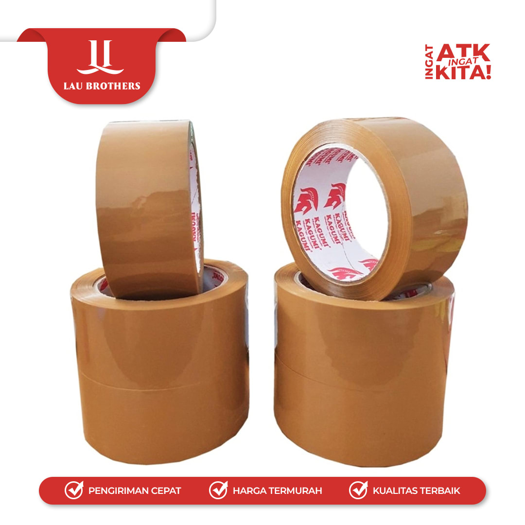 DAIMARU LAKBAN COKLAT 2'' x 90YARD (1ROLL) - Image 3
