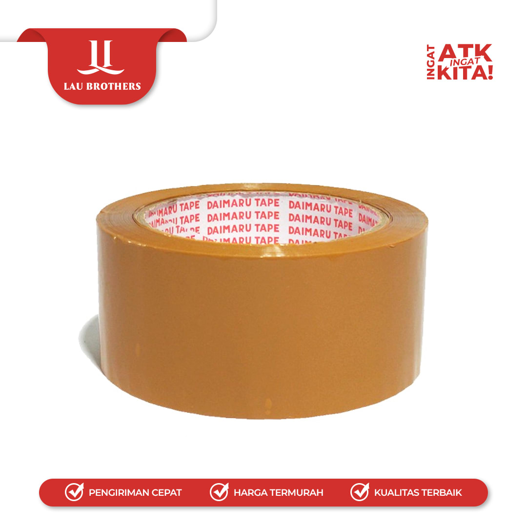 DAIMARU LAKBAN COKLAT 2'' x 90YARD (1ROLL) - Image 2
