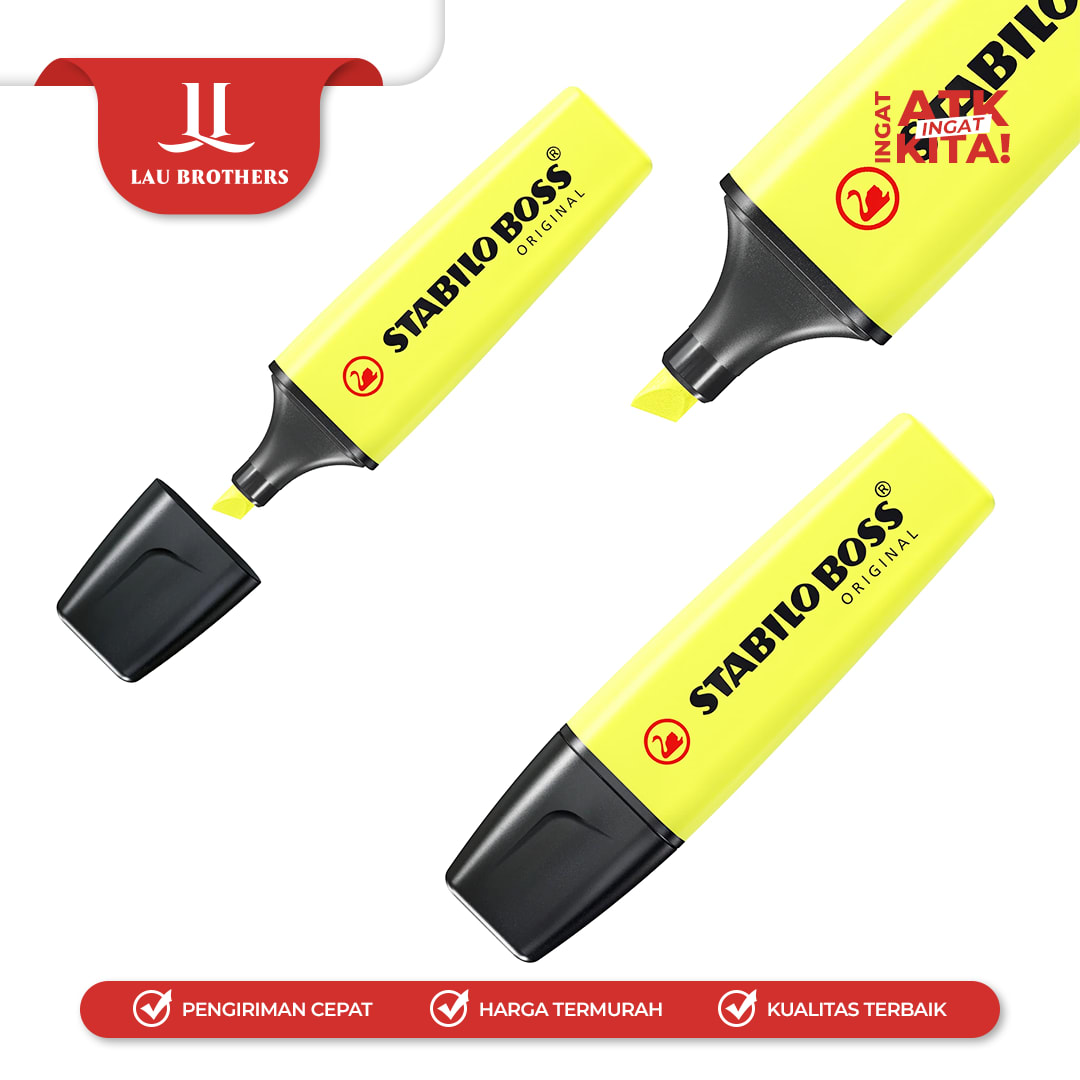 BOSS STABILO/ HIGHLIGHTER (1PC) - Image 2