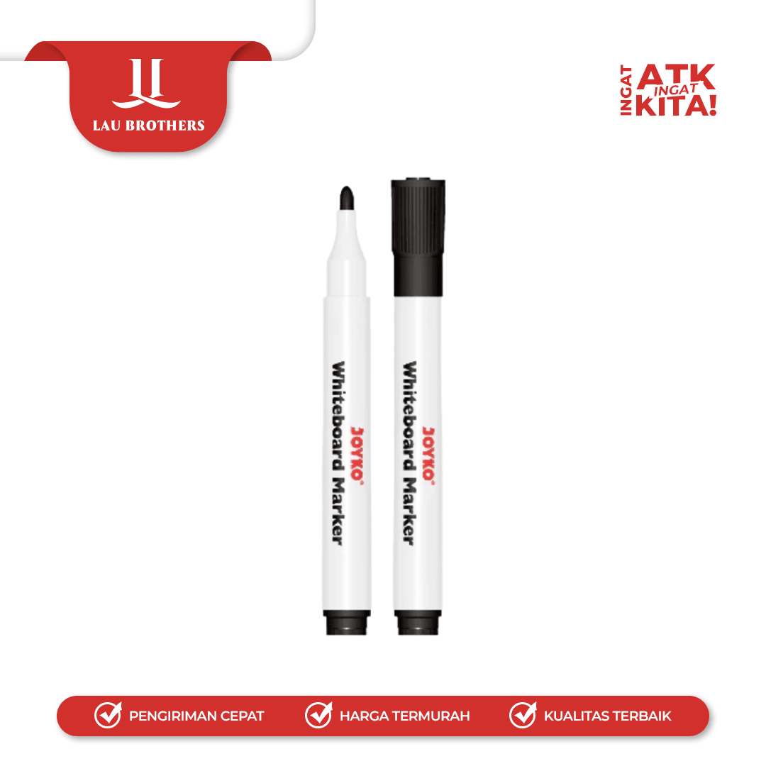 JOYKO SPIDOL PAPAN TULIS/ WHITEBOARD MARKER WM-65 (1LSN/ 12PCS) - Image 6