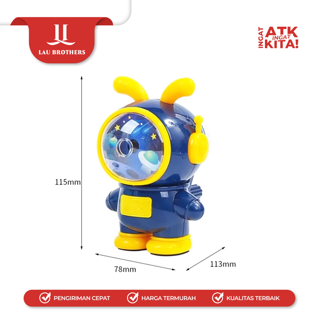 XIAOLINGJING RAUTAN MEJA KELINCI SPACE 18126 (1PC) - Image 3