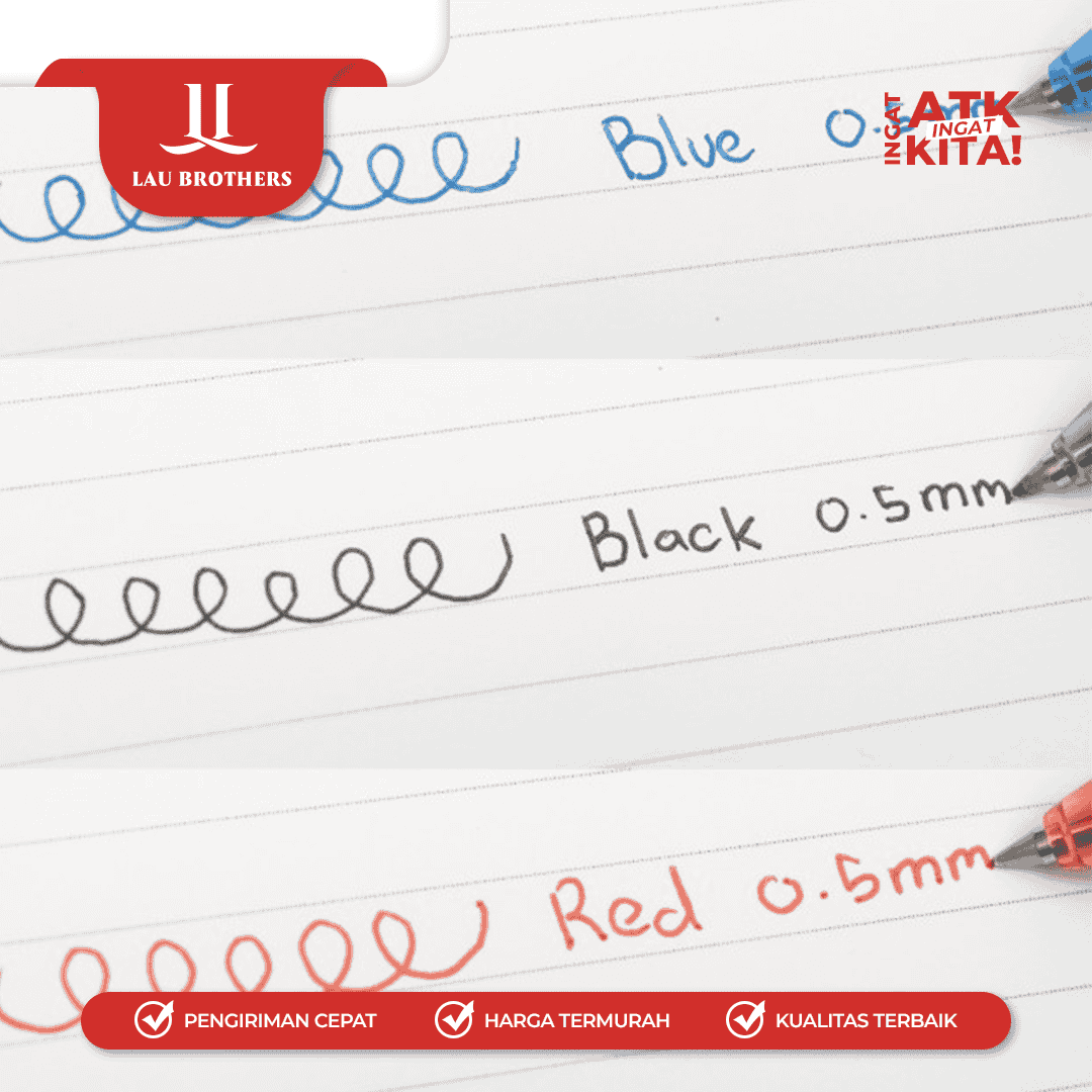 JOYKO PULPEN GEL/ GEL PEN GP-265 Q GEL 0.5mm (1PC) - Image 4