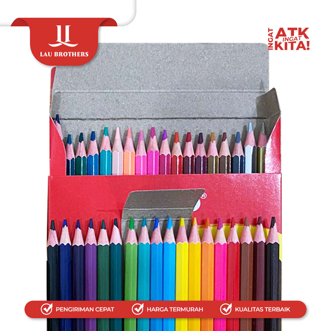KENKO PENSIL WARNA/ COLOR PENCIL CP-36F (1SET) - Image 3