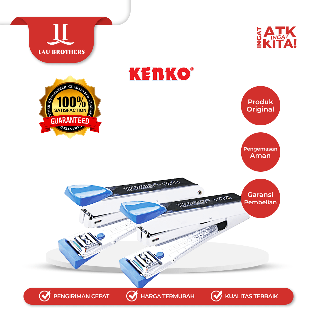 KENKO STAPLER HD-10 NEW COLOR (1PC)