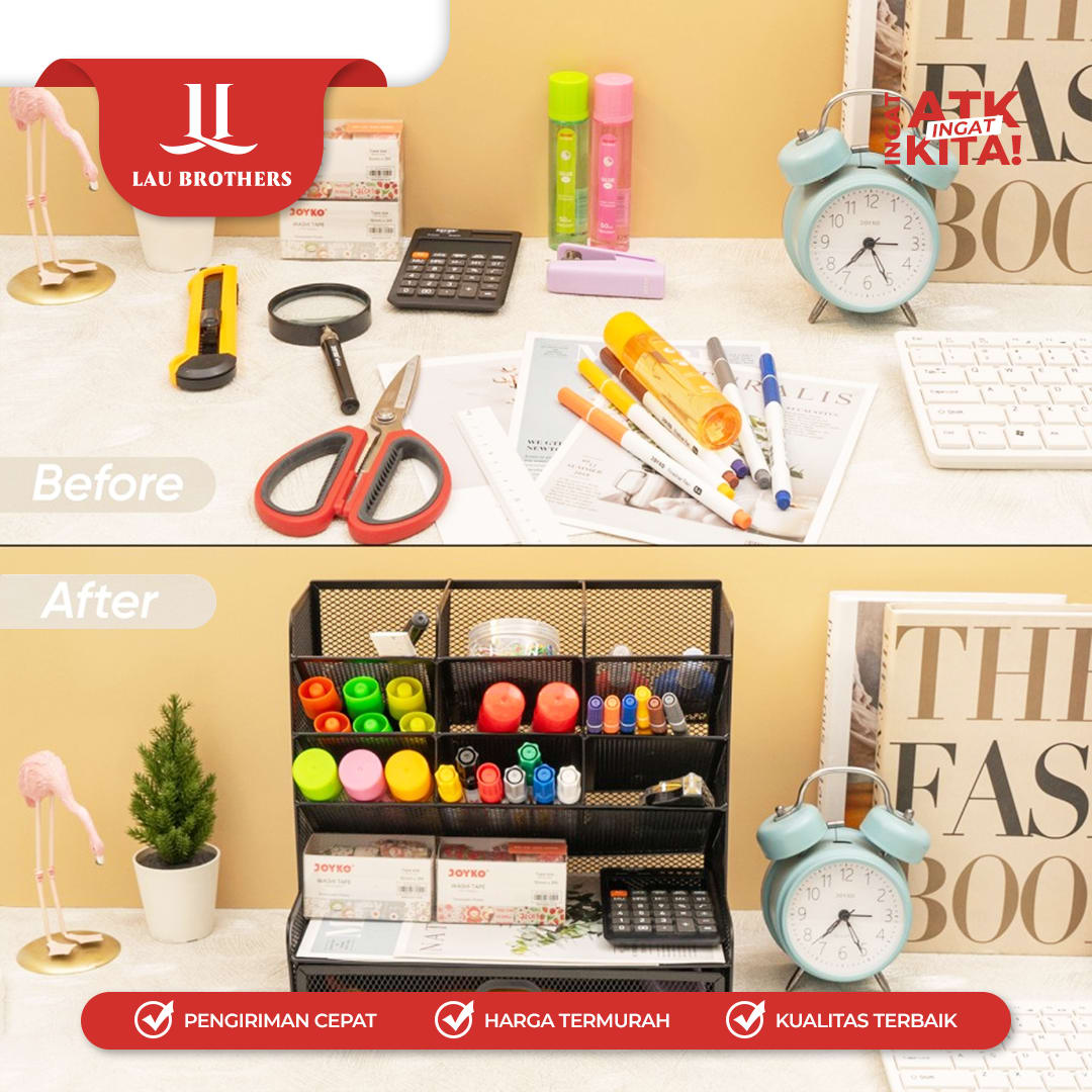 JOYKO TEMPAT ALAT TULIS/ DESK SET DS-61 (1PC) - Image 4