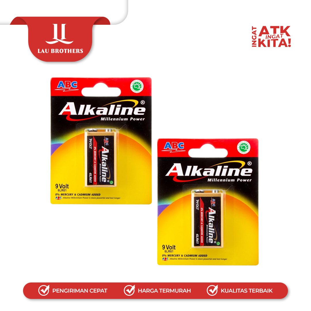 ALKALINE BATERAI 9V (1PC) - Image 3