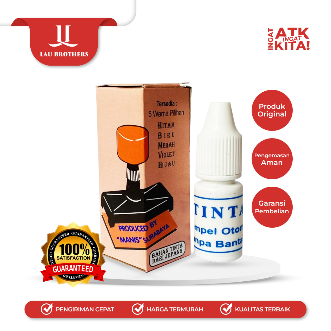 MANIS ISI ULANG TINTA STEMPEL (1PC)