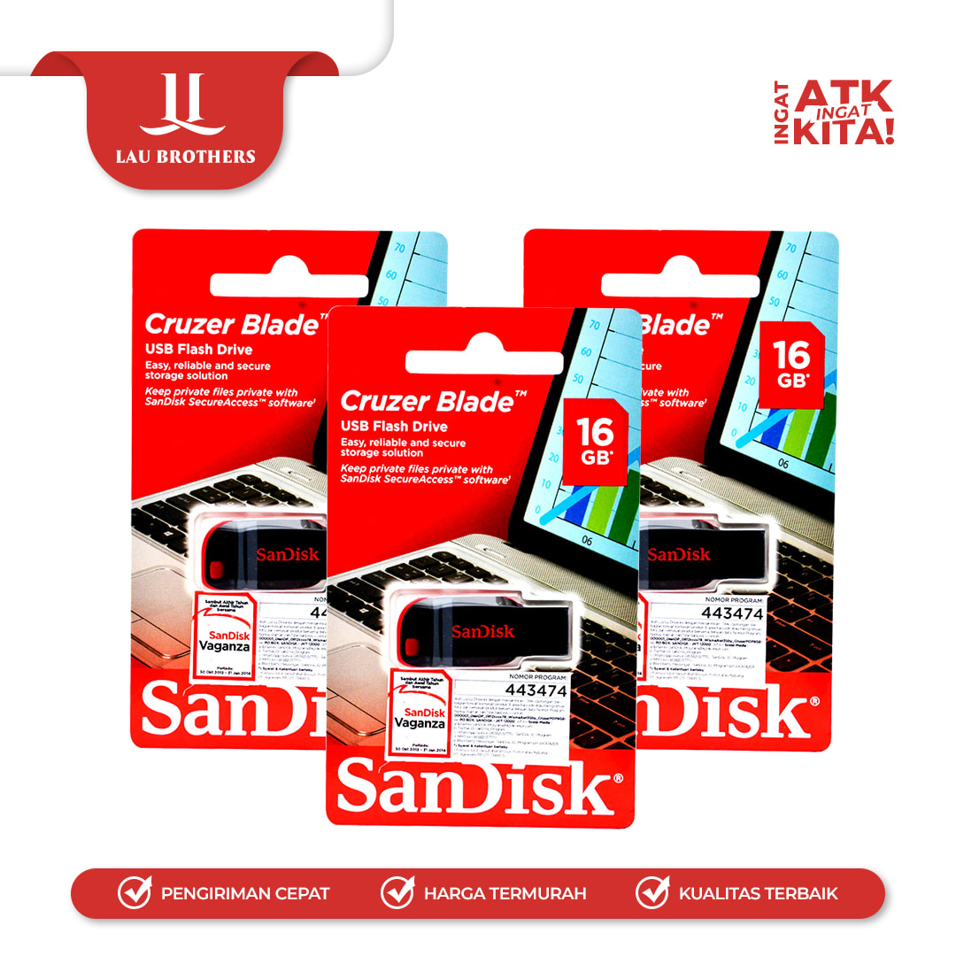 SANDISK FLASHDISK USB 16GB (1PC) - Image 3