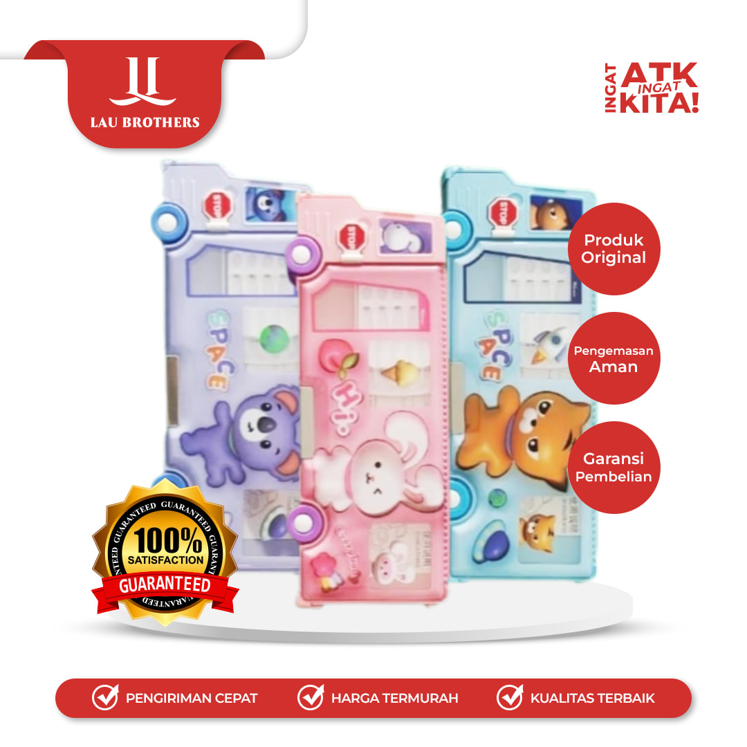 XIAOLINGJING TEMPAT PENSIL MAGNET MOBIL B-35296 (1PC)