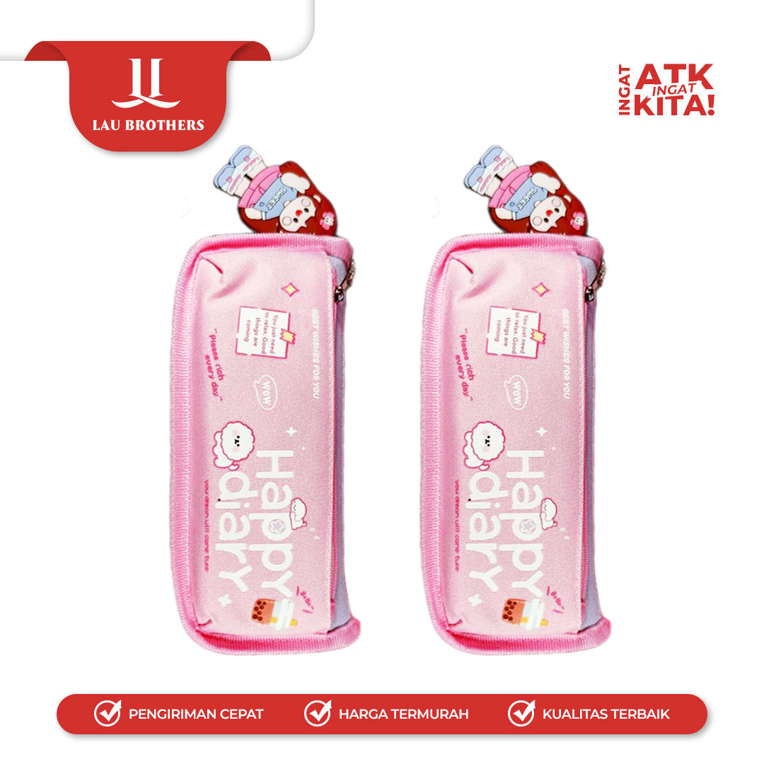 KAYAGI TEMPAT PENSIL HAPPY DIARY KY-7612 (1PC) - Image 5