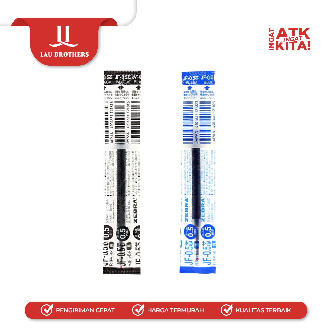 ZEBRA ISI ULANG TINTA PULPEN SARASA/ SARASA REFILL PEN 0.5mm (1LSN/ 12PCS) - Image 3
