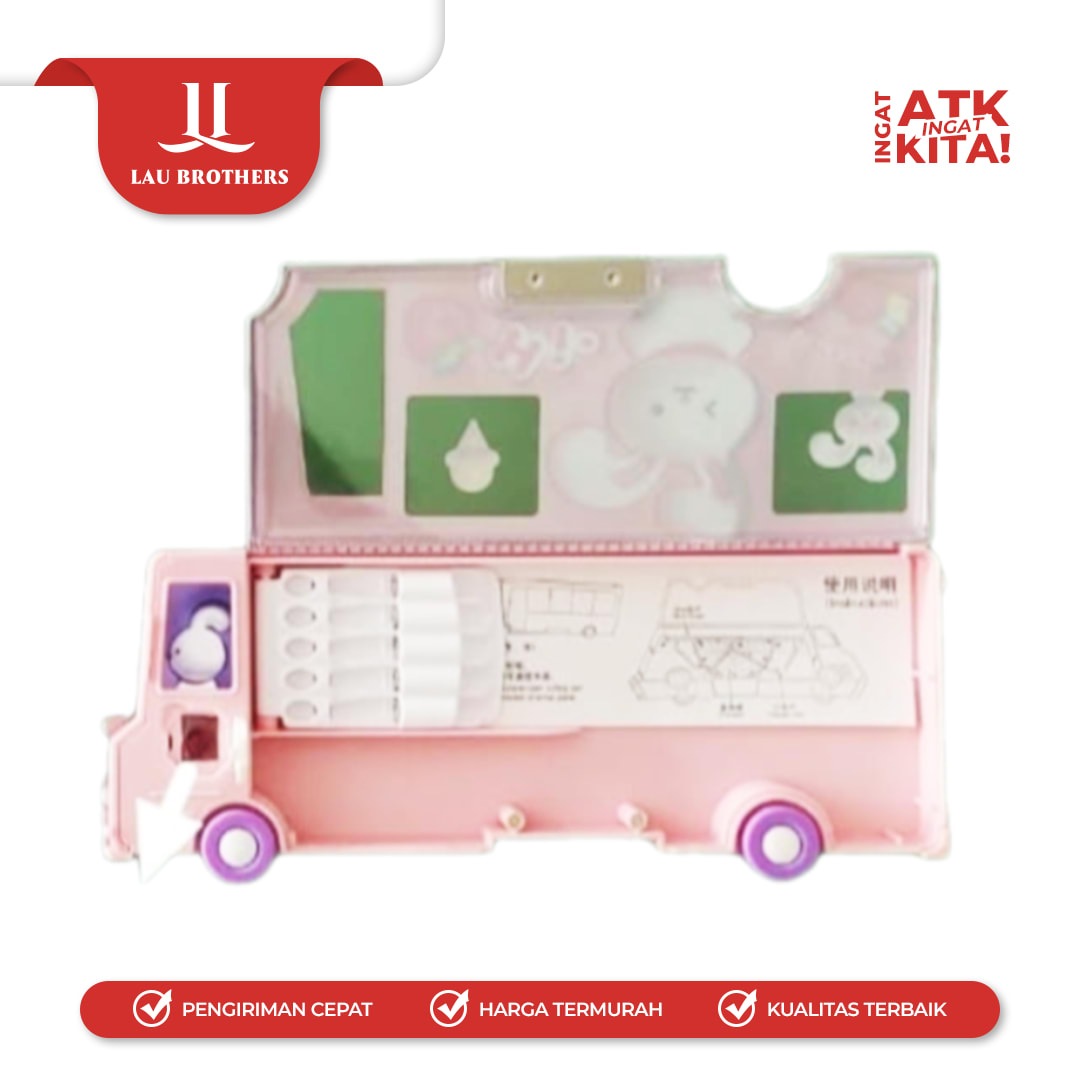 XIAOLINGJING TEMPAT PENSIL MAGNET MOBIL B-35296 (1PC) - Image 6