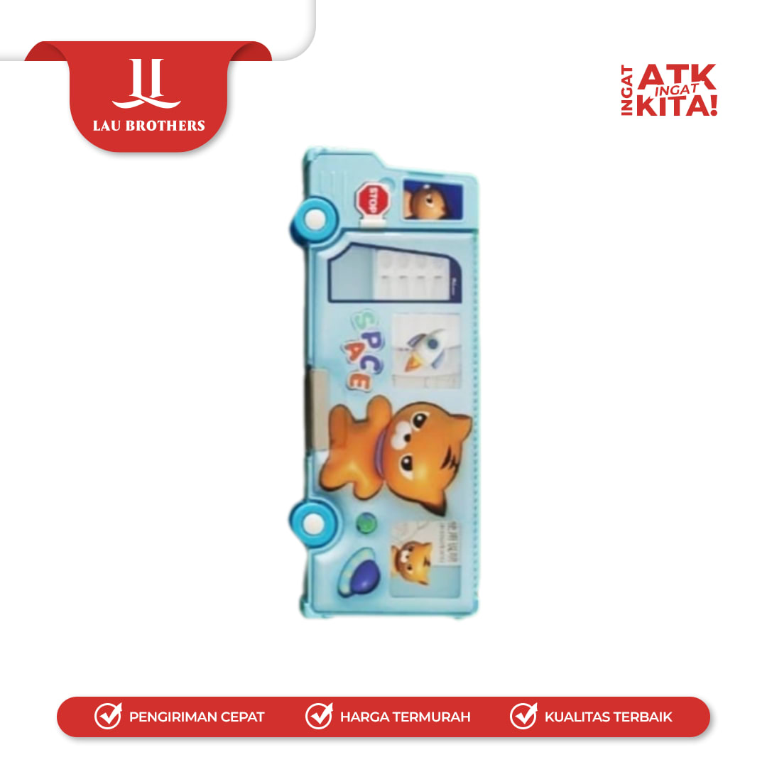 XIAOLINGJING TEMPAT PENSIL MAGNET MOBIL B-35296 (1PC) - Image 5