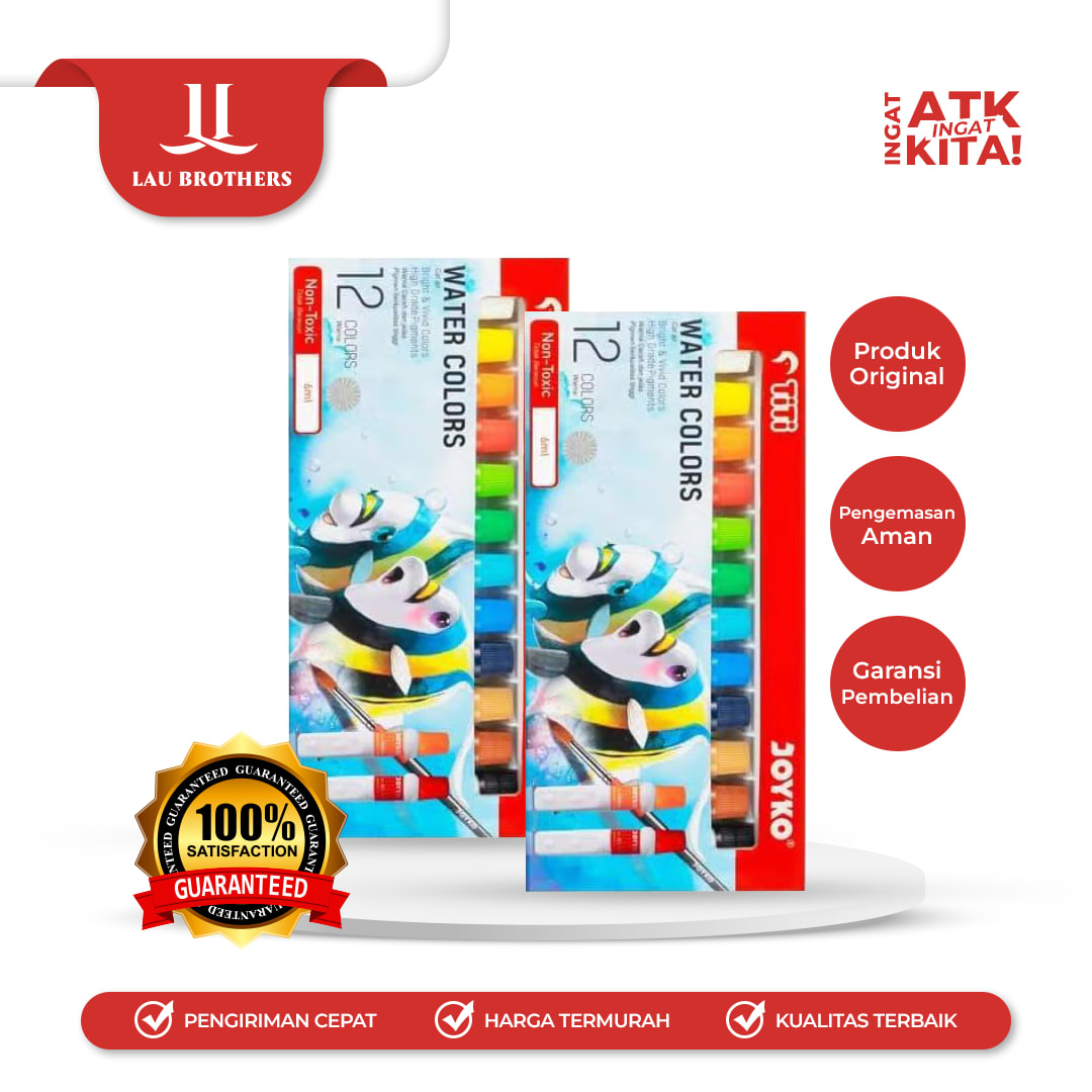 TITI CAT AIR/ WATER COLORS 12 6ml (1SET)