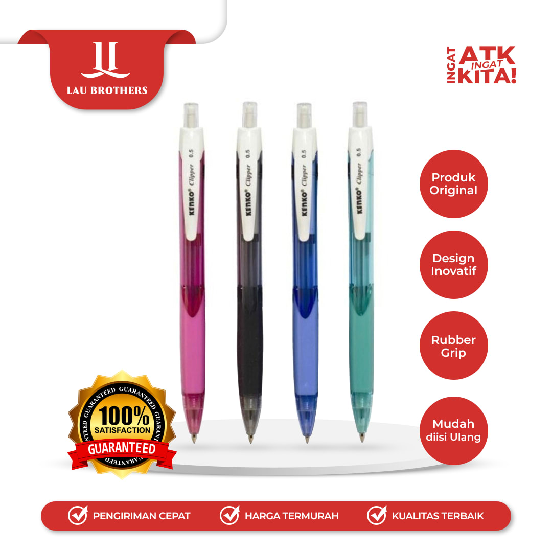 KENKO PENSIL MEKANIK/ MECHANICAL PENCIL CLIPPER 0.5mm (1PC)