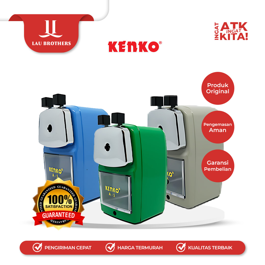 KENKO RAUTAN PENSIL/ PENCIL SHARPENER A-5 (1PC)