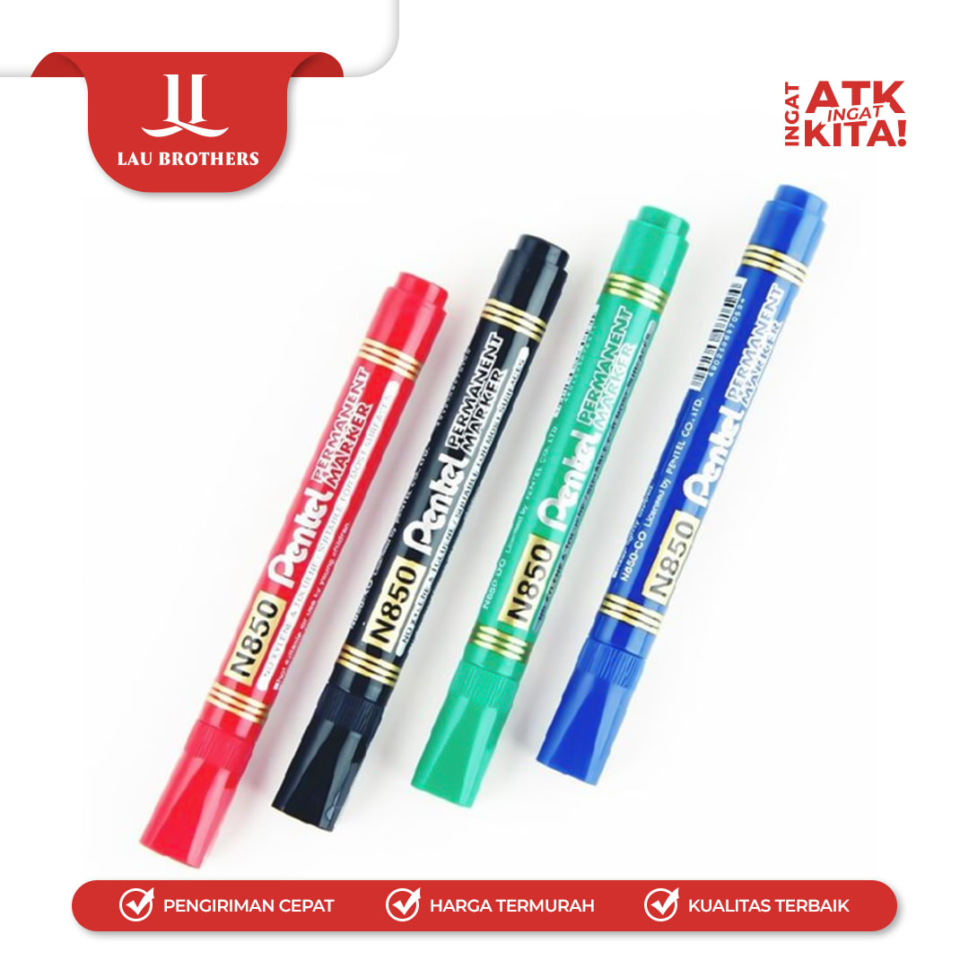 PENTEL SPIDOL PERMANENT/ PERMANENT MARKER N850 (1PC) - Image 2