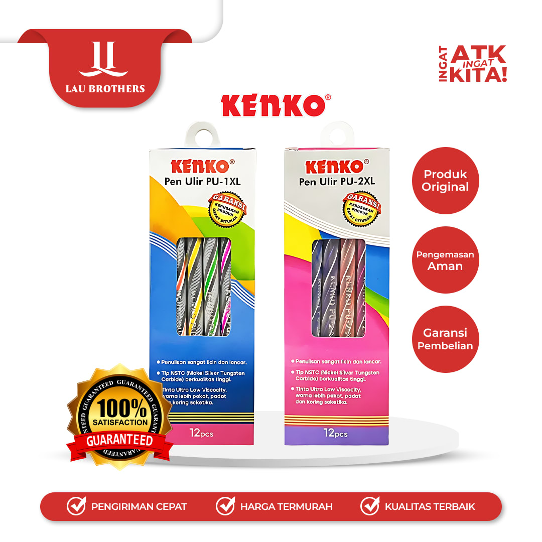 KENKO PEN ULIR PU-1,2 XL (1LSN/ 12PCS)