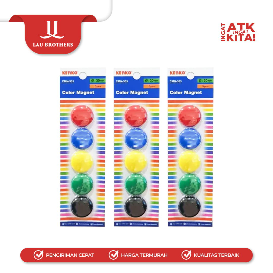 KENKO COLOR MAGNET 30mm CMN-305 (1SET) - Image 3
