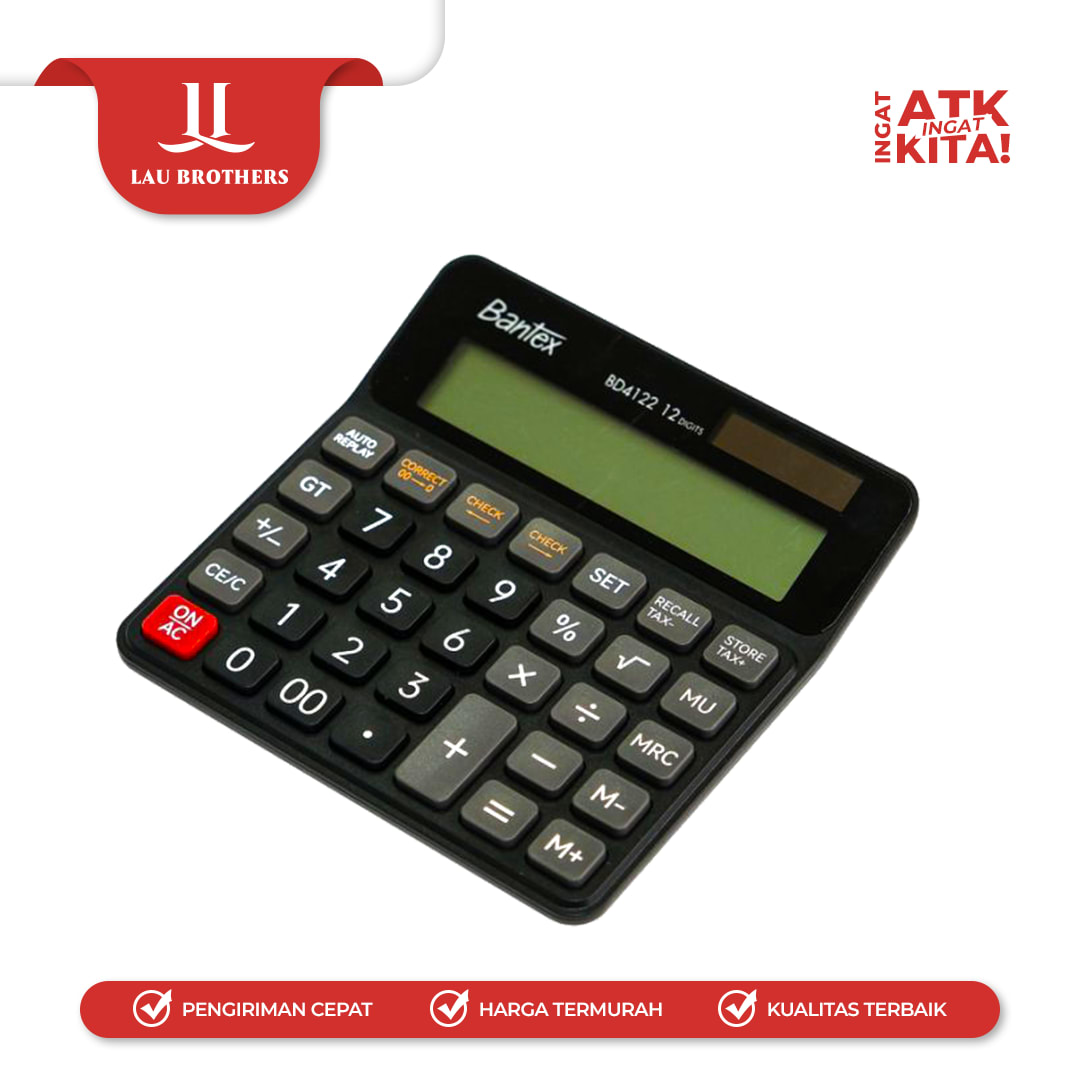 BANTEX KALKULATOR BD4122 (1PC) - Image 3