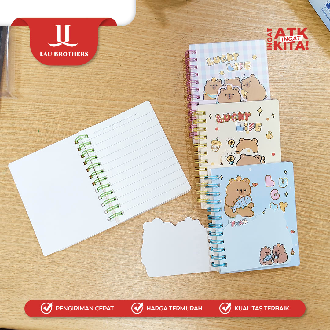 DEPAI BUKU DIARY LUCKY LIFE 222-40 (1PC) - Image 2