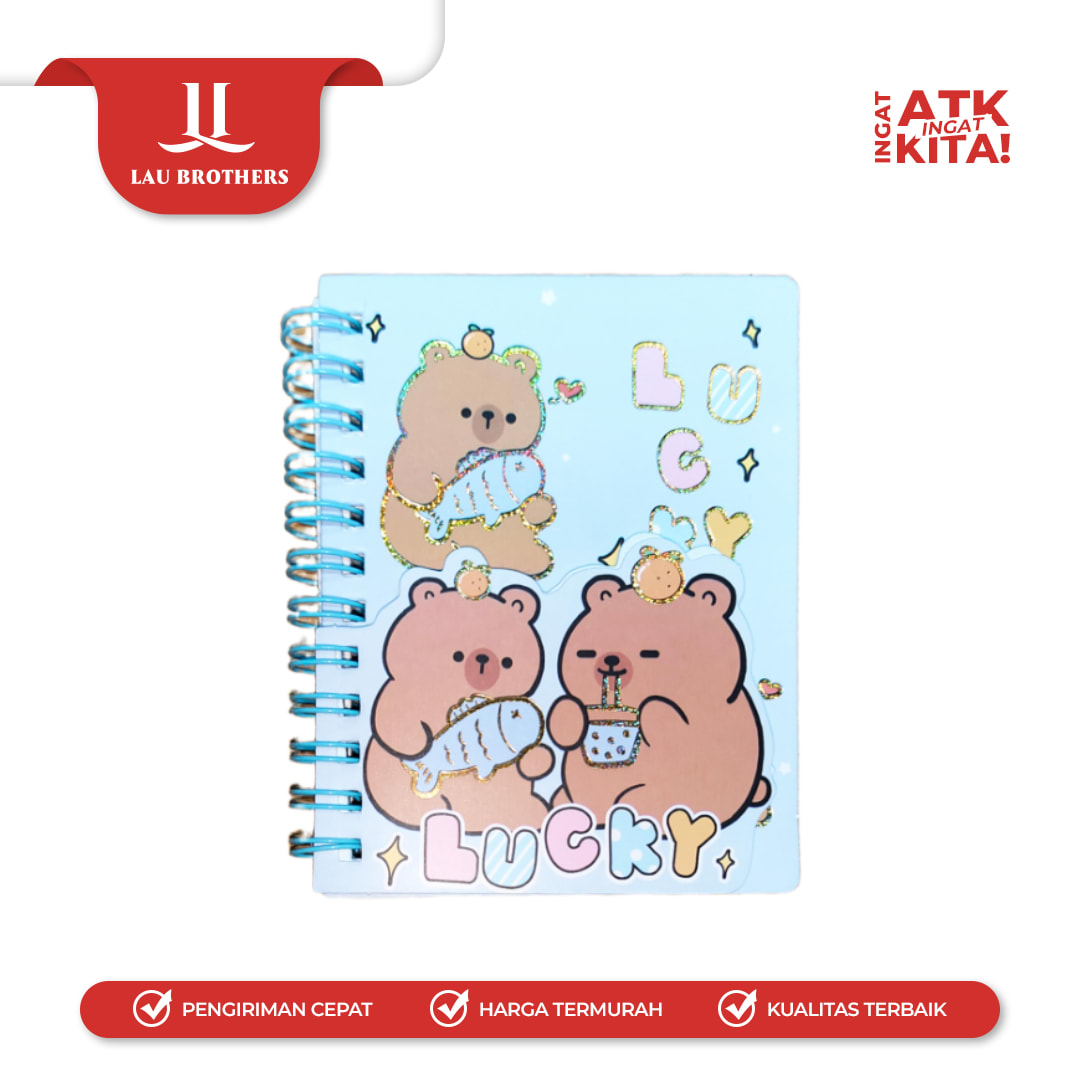 DEPAI BUKU DIARY LUCKY LIFE 222-40 (1PC) - Image 6