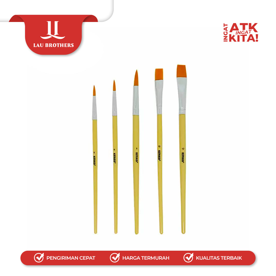 KENKO KUAS LUKIS/ BRUSH BR-501 (1SET) - Image 2