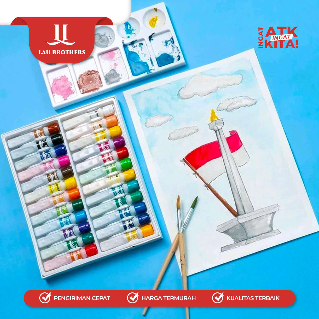 KENKO KUAS LUKIS/ BRUSH BR-601 (1SET) - Image 5