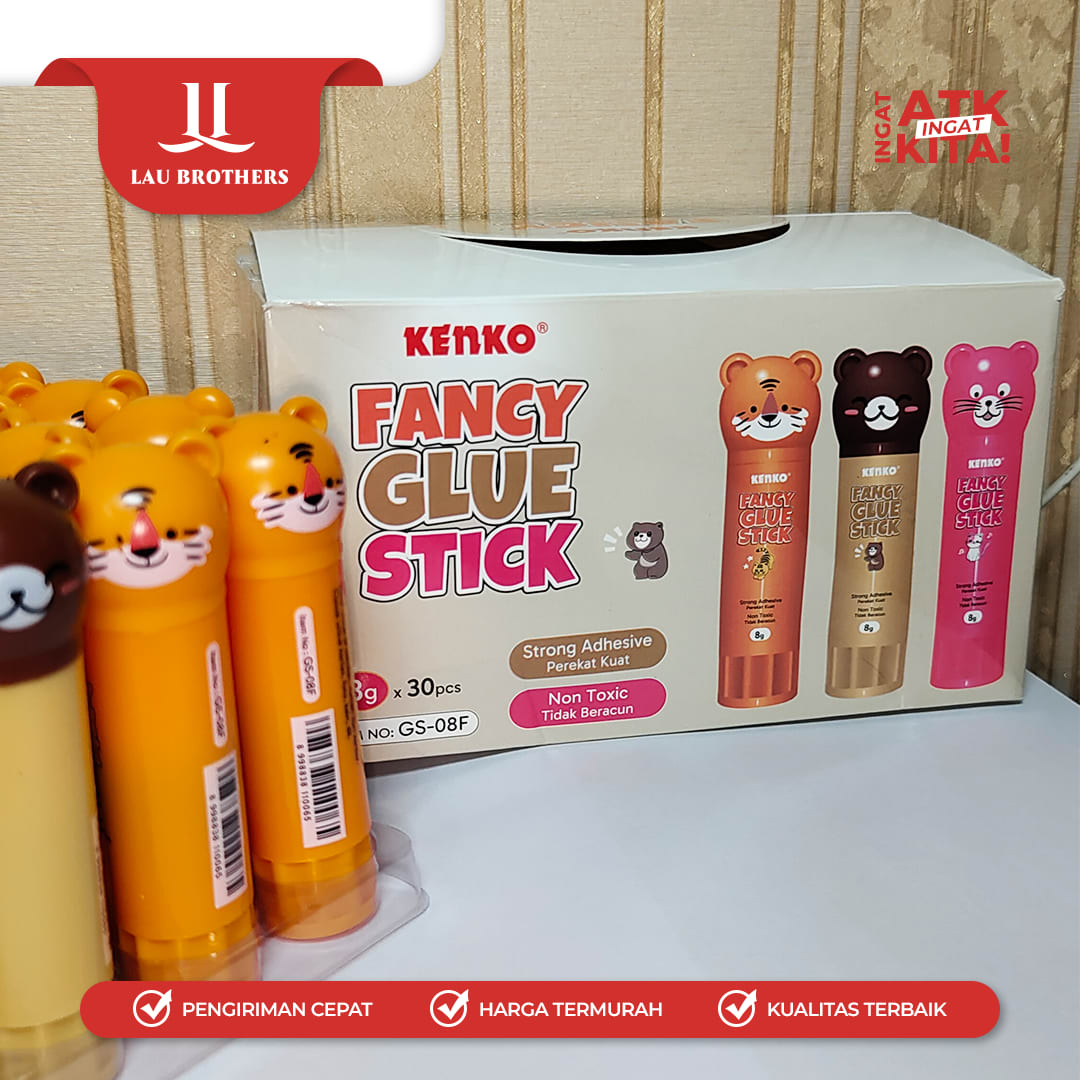 KENKO LEM STIK/ GLUE STICK FANCY 8gr GS-08F (1PC) - Image 4