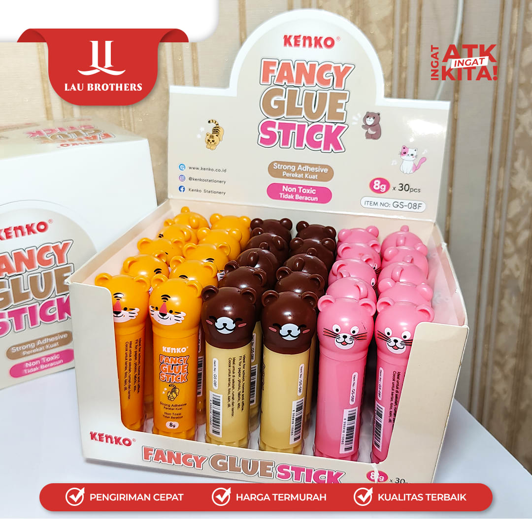 KENKO LEM STIK/ GLUE STICK FANCY 8gr GS-08F (1PC) - Image 3