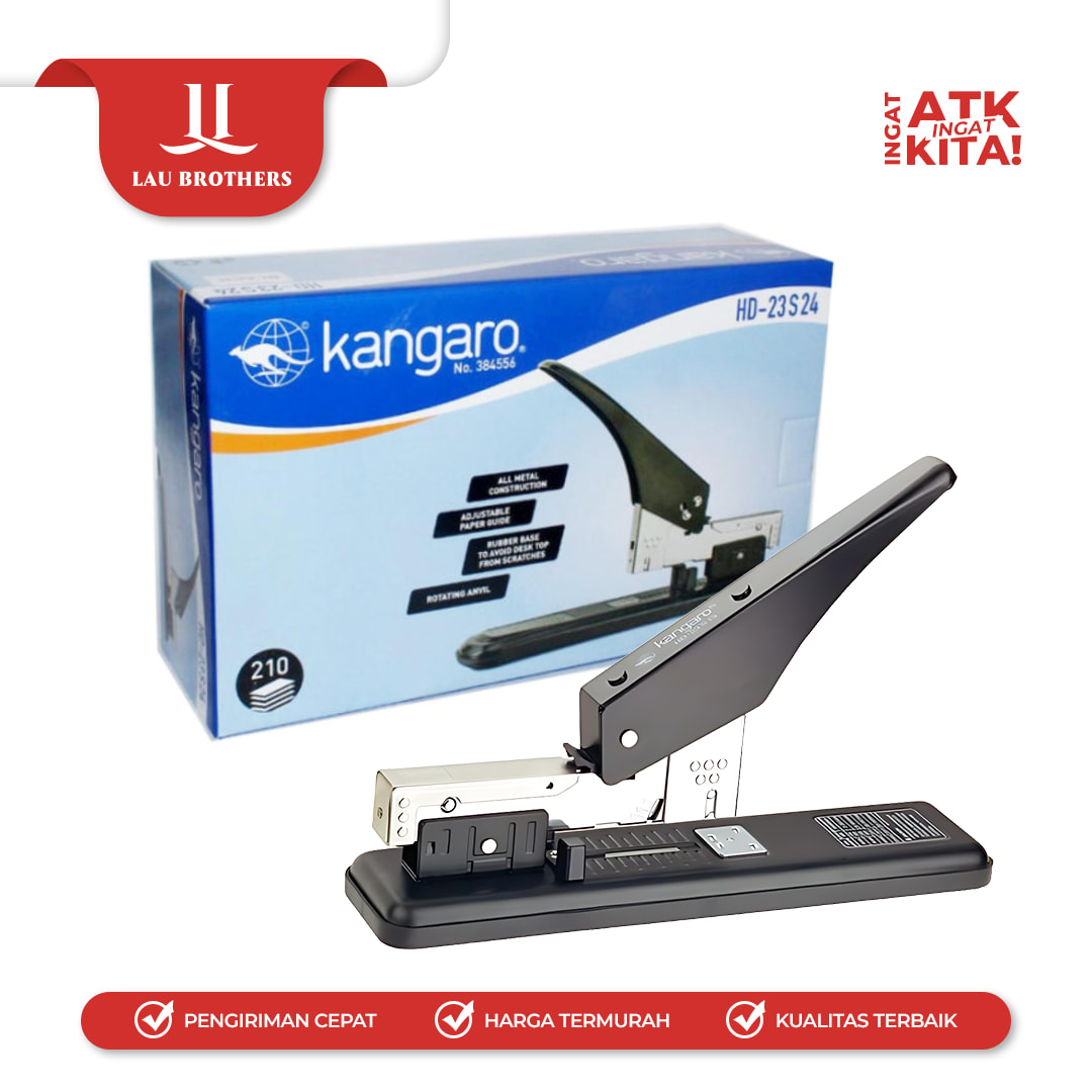 KANGARO STAPLER JILID/ HEAVY DUTY STAPLER HD-23S24 (1PC) - Image 2