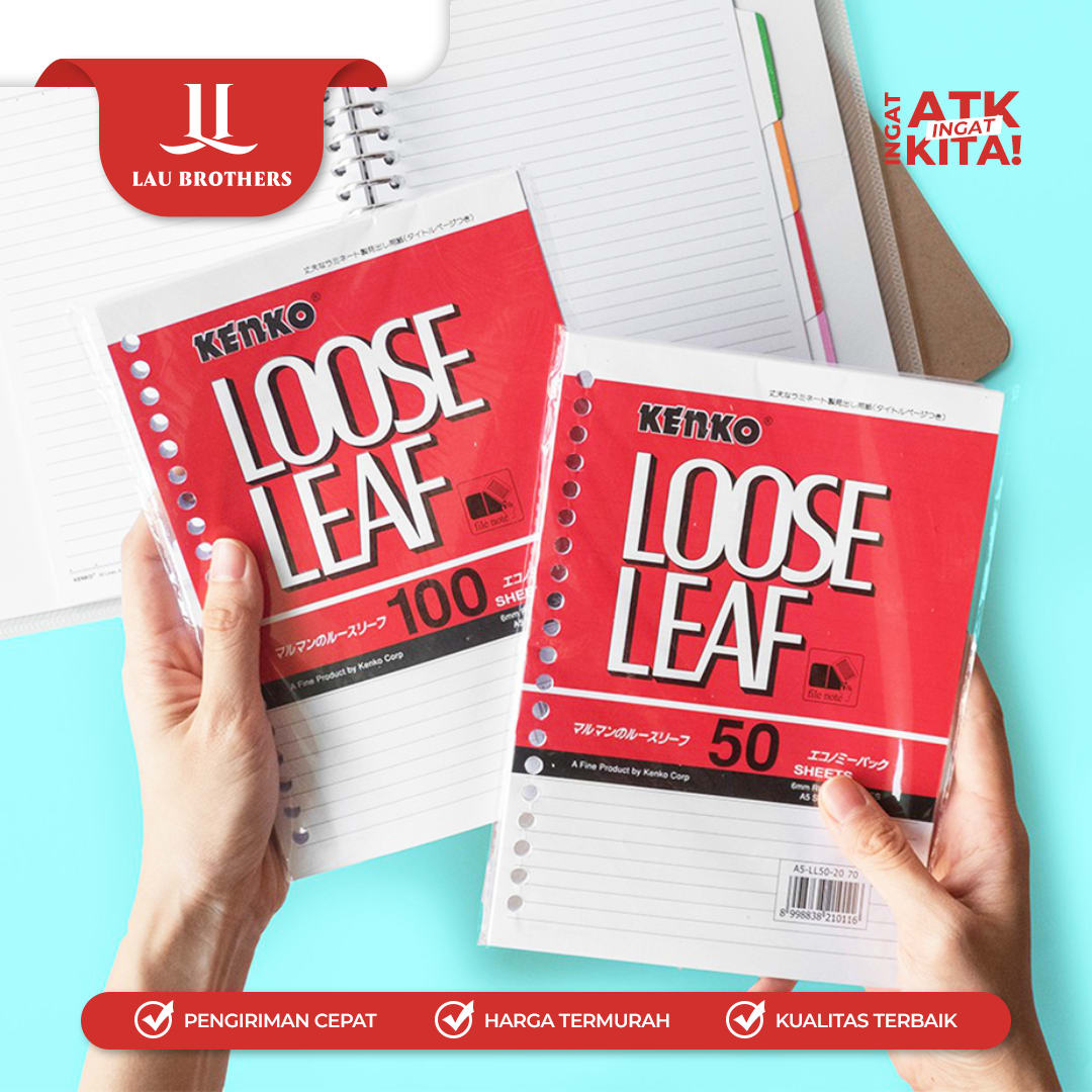 KENKO LOOSE LEAF A5-LL 50-2070 (1PACK/ 50SHEETS) - Image 3