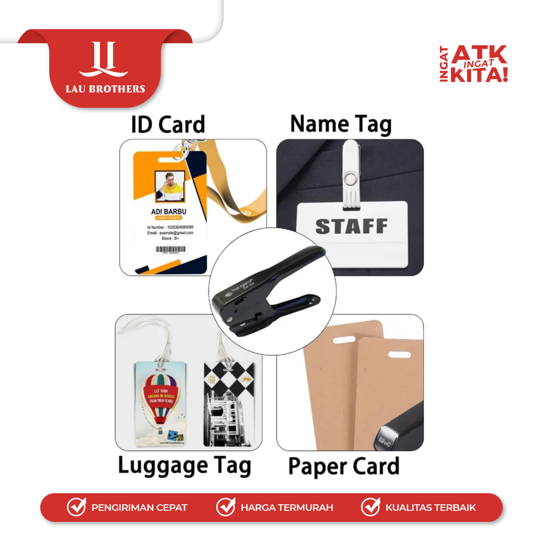 KANGARO PEMBOLONG KARTU ID CARD/ SLOT PUNCH SLP-154 (1PC) - Image 6