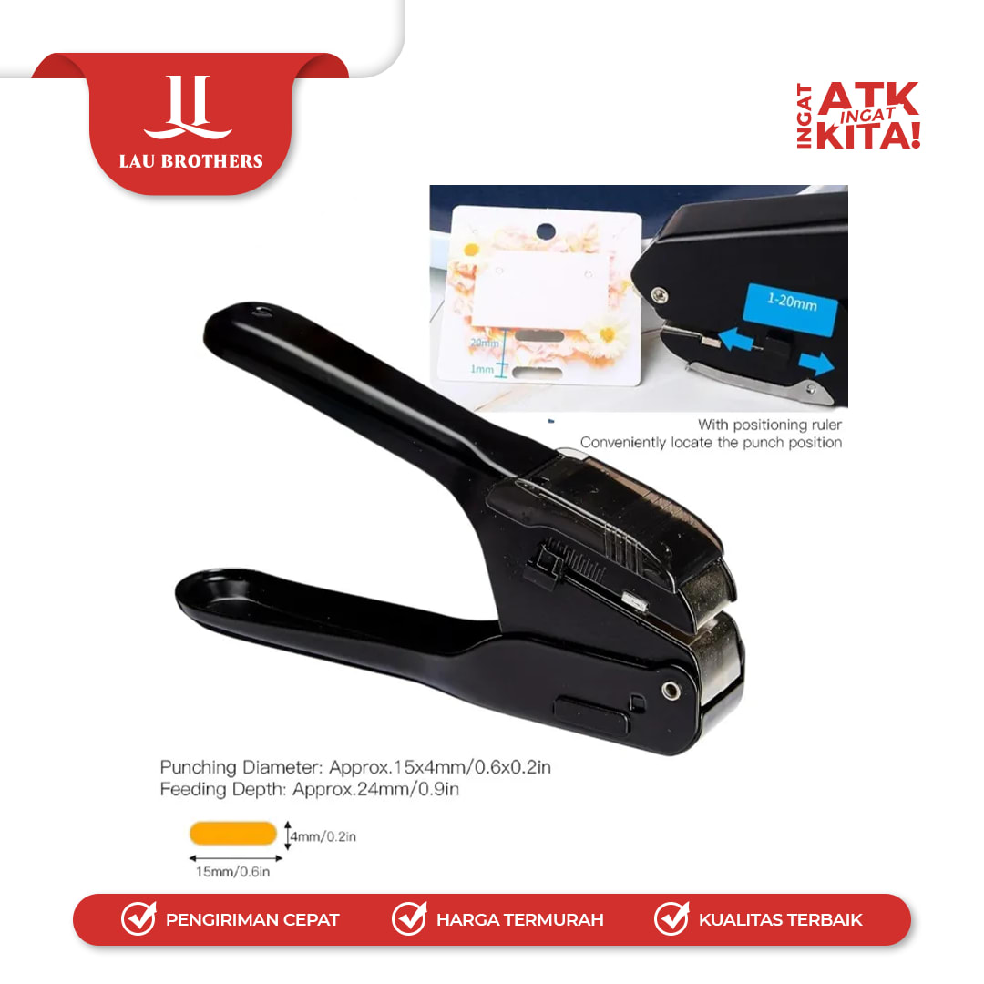 KANGARO PEMBOLONG KARTU ID CARD/ SLOT PUNCH SLP-154 (1PC) - Image 5