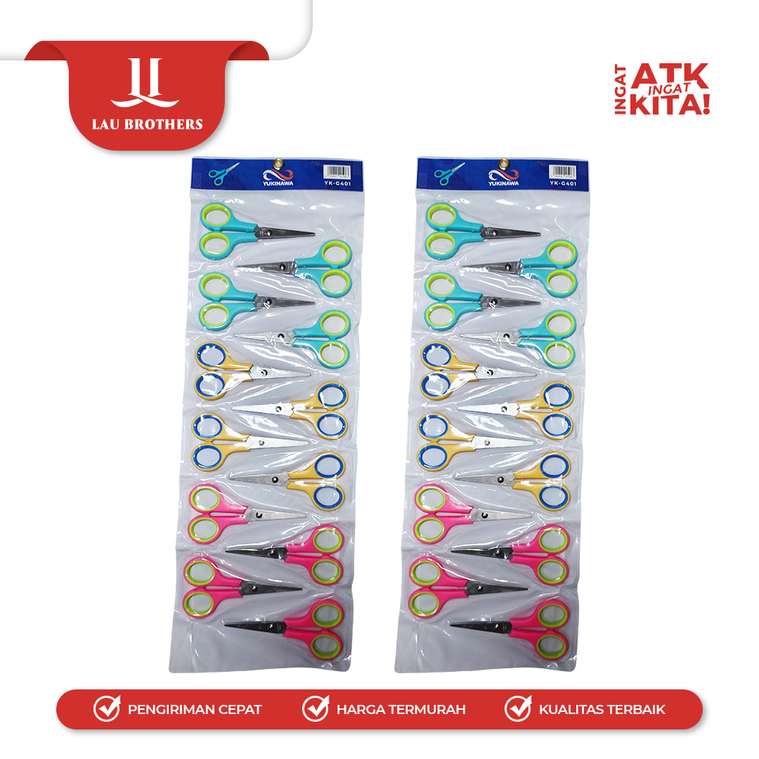 YUKINAWA GUNTING KECIL YK-6401 (1LSN/ 12PCS) - Image 5