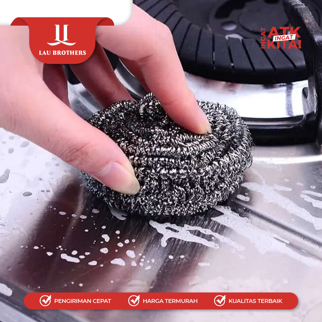 SHIONAGA SERABUT KAWAT PENCUCI PIRING S-50 (1LSN/ 12PCS) - Image 5