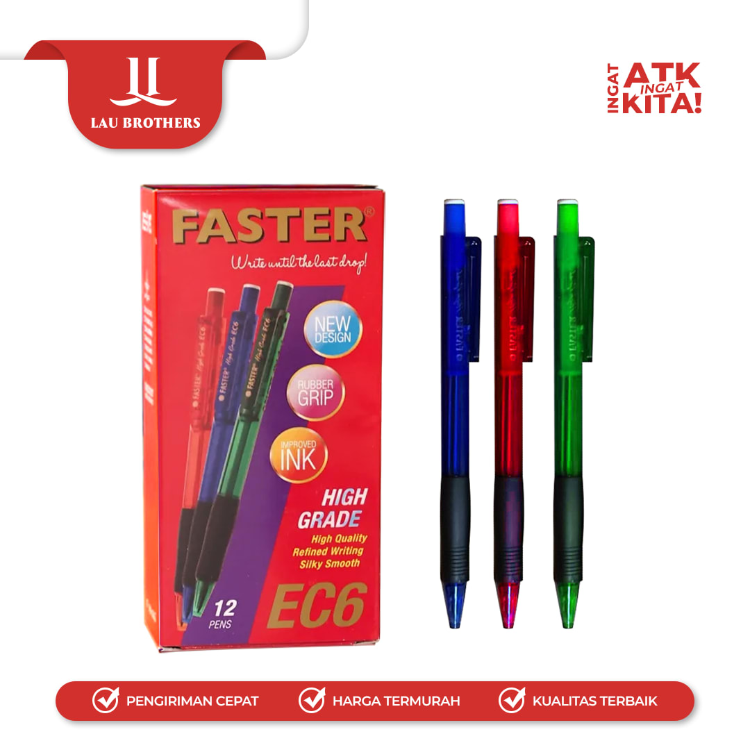 FASTER PULPEN EC6 (1LSN/ 12PCS) - Image 2