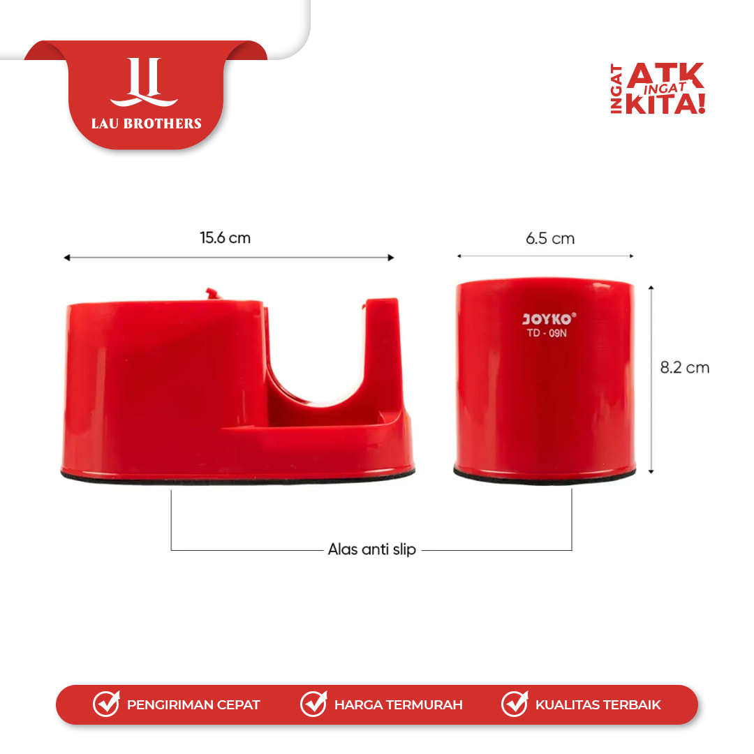 JOYKO TAPE CUTTER/ PEMOTONG PITA PEREKAT TD-09N (1PC) - Image 2