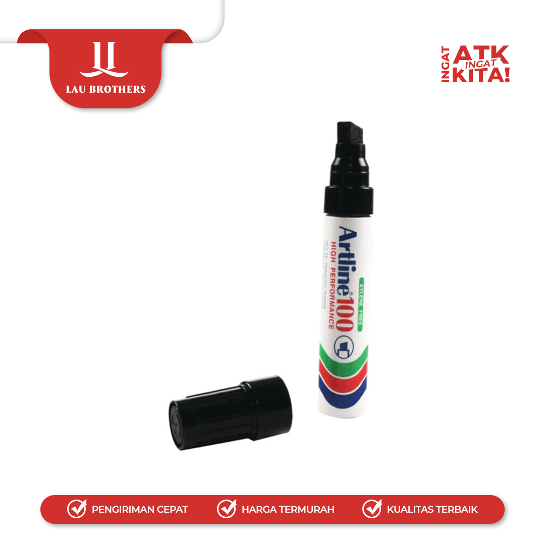 ARTLINE 100 SPIDOL PERMANEN/ PERMANENT MARKER EK-100 (1LSN /12PCS) - Image 5
