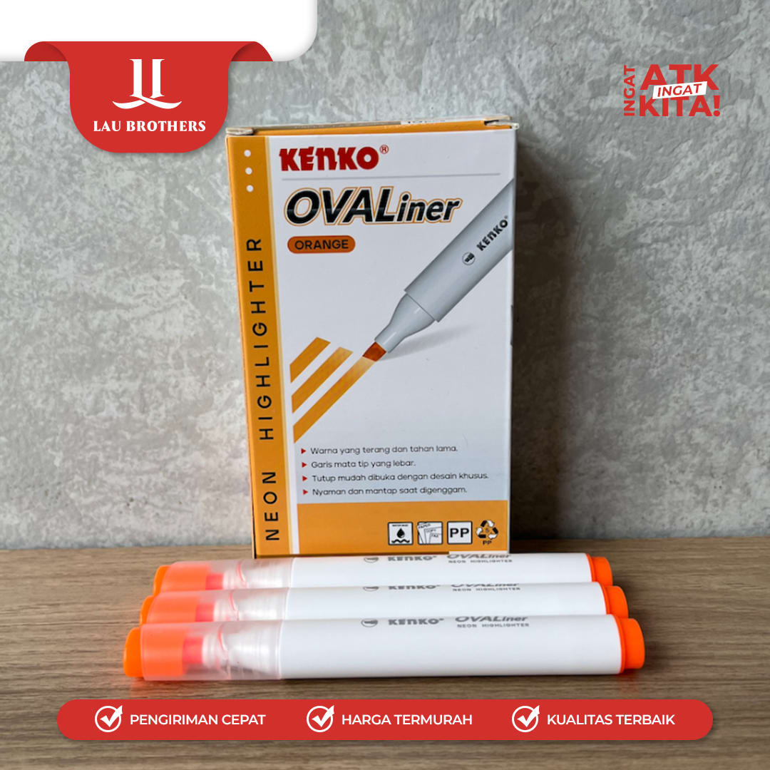 KENKO OVALINER NEON HIGLIGHTER (1PC) - Image 5