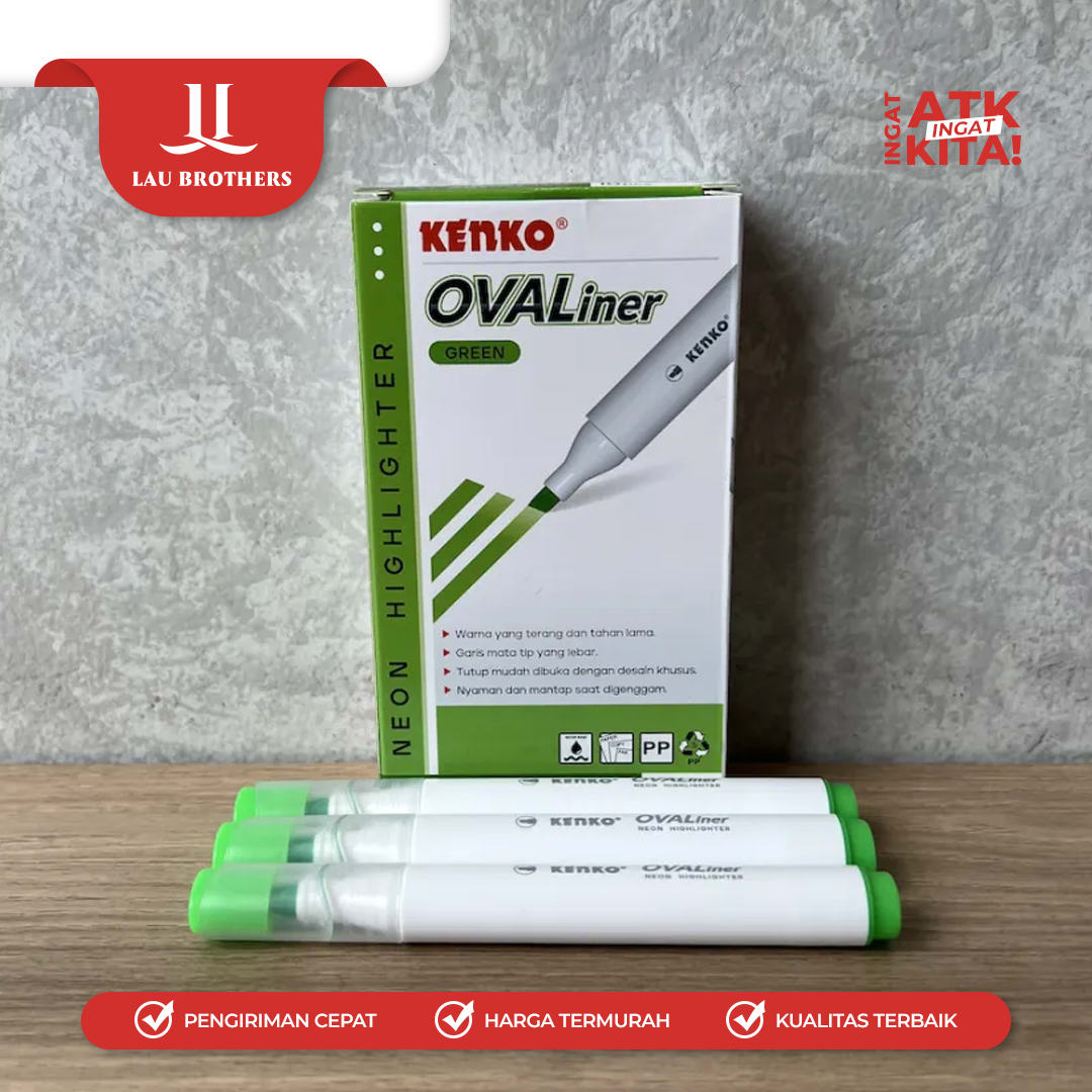 KENKO OVALINER NEON HIGLIGHTER (1PC) - Image 7