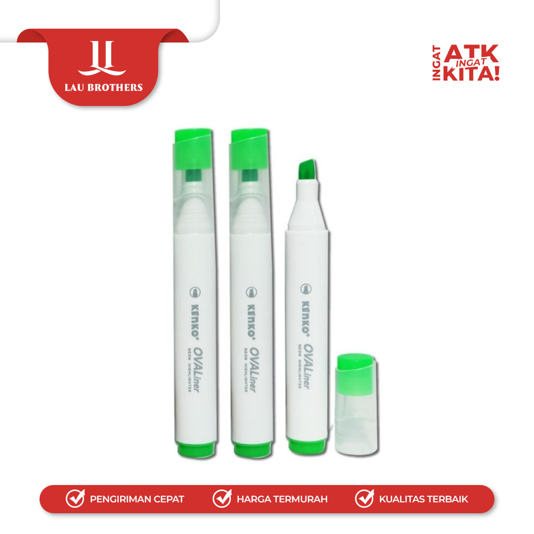 KENKO OVALINER NEON HIGLIGHTER (1PC) - Image 3