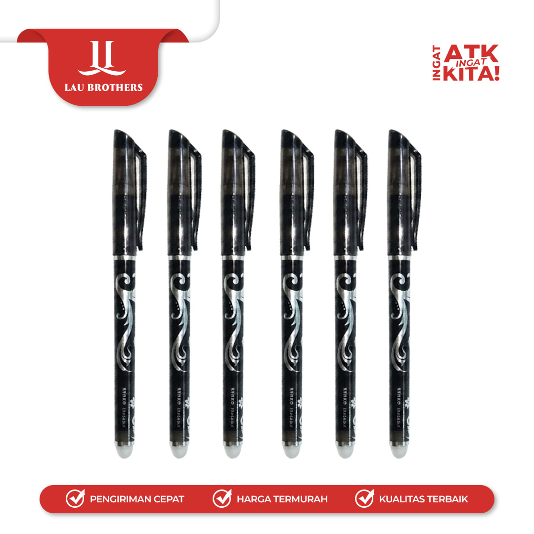 KENKO PULPEN GEL/ GEL PEN ERASO 20 (1LUSIN/ 12PCS) - Image 3