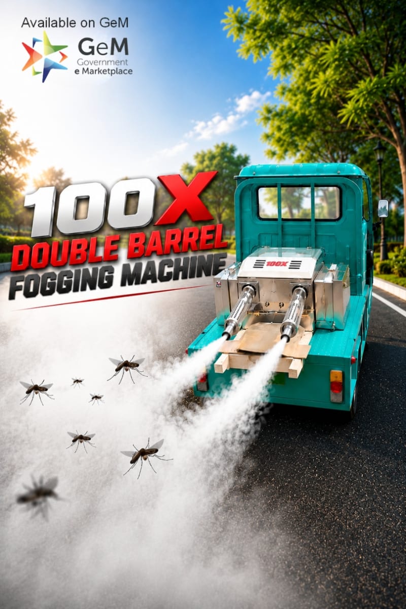 100X thermal fogger in action