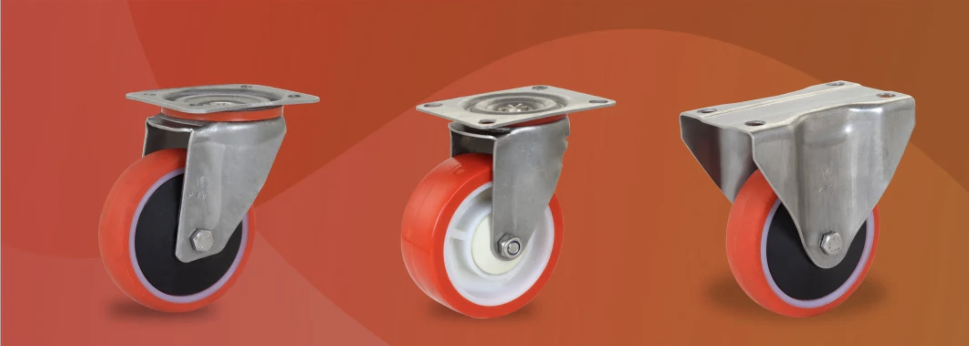 Illustration 1 for Which is a Better Material Option for Trolley Wheels: PU or Nylon Wheels?