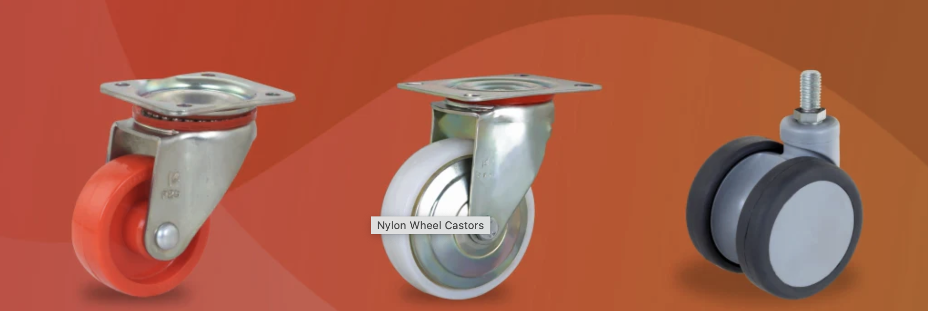 Illustration 2 for Which is a Better Material Option for Trolley Wheels: PU or Nylon Wheels?