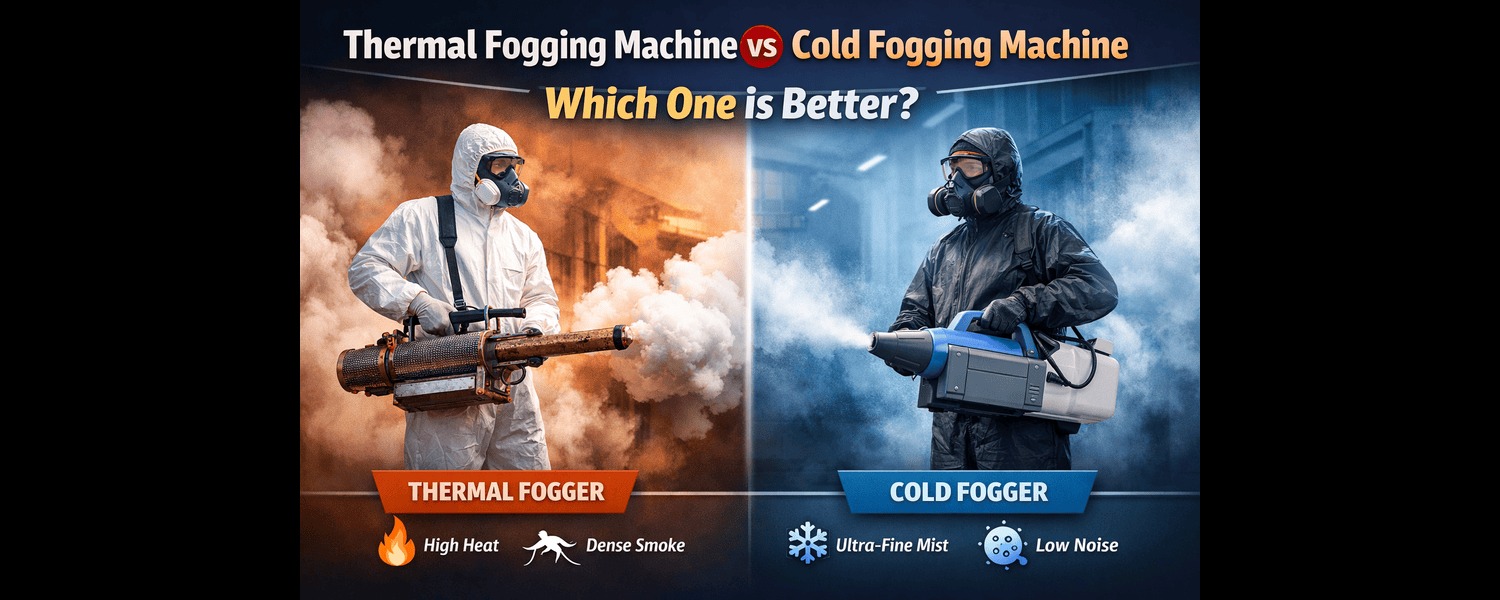 Thermal Fogging Machine vs Cold Fogging Machine: Which One is Better?
